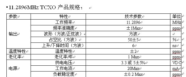 供应有源晶振 温补晶振 TCXO 11.2896MHz 高精度 常温0.5ppm