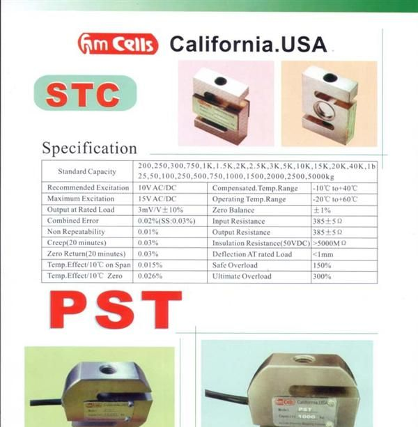 供应美国SUNCELL  PST-A/SS/ASS拉力重量传感器