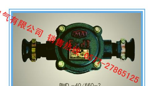 供应BHD2-25/380-2T矿用电缆接线盒