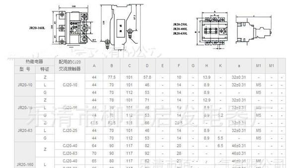 【特价促销】JR20- 630优质 继电器 批发销售