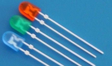 5mm椭圆led灯 蓝发蓝 小功率led指示灯信号灯 546蓝光灯