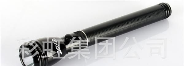 花瓣形筒头内置式充电器LED手电筒 高质高亮
