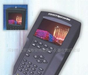 频率5MHz-860MHz电平30dbuv-120dbuv彩色宽屏高清晰度场强仪