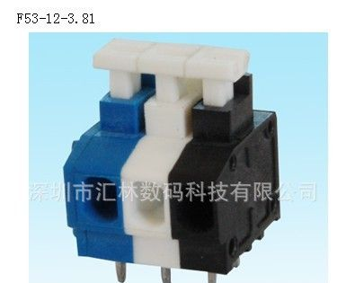 东莞市PCB接插件，焊接端子型号F53-12-3.81厂家报价