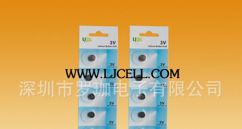 供应带板卡装纸卡3伏CR2025锂电池厂商(图)