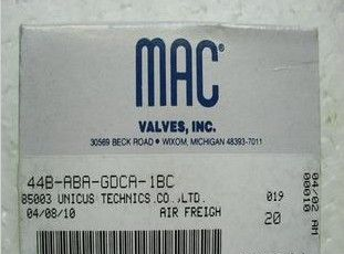 供应全新原装MAC电磁阀 44B-ABA-GDCA-1BC