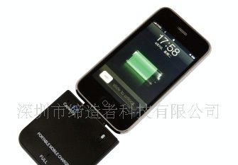 加保护盖1900毫安苹果手机后备电源(图)