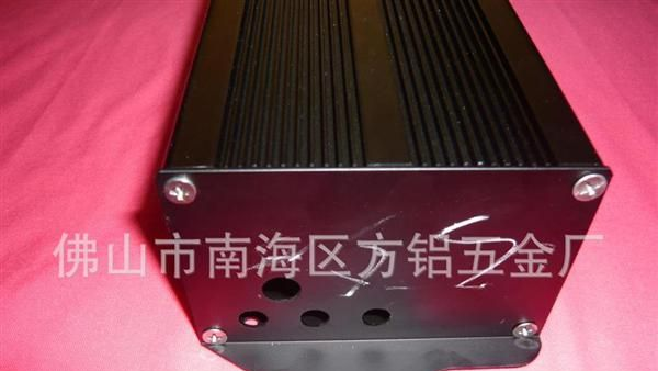 LED驱动电源铝外壳 冲压/钻孔/攻牙加工