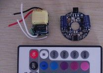 RGB灯杯七彩遥控驱动电源3W