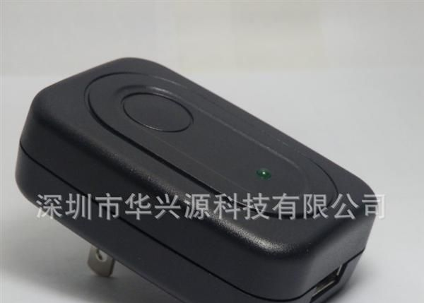 折脚插头5V1AUSB充电器,便携式手机充电器