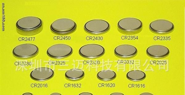 CR927电池等CR系列扣式锂锰电池