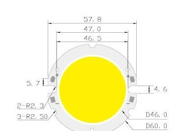 D76　COB筒灯光源（10W-30W）--深圳厂家特价直销