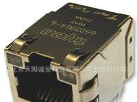 TE CONNECTIVITY - 6605444-6 - 模制插座 RJ45 千兆位以太...
