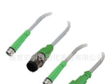供应天津宜科ELCO  双端预注I/O连接器-M8孔端(F)转M12针端(M)