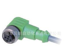 供应天津宜科ELCO  弯角形单端预注I/O连接器-M12孔端(F)