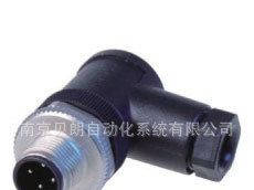 供应天津宜科ELCO  现场接线式I/O连接器-弯角针端M12(M)