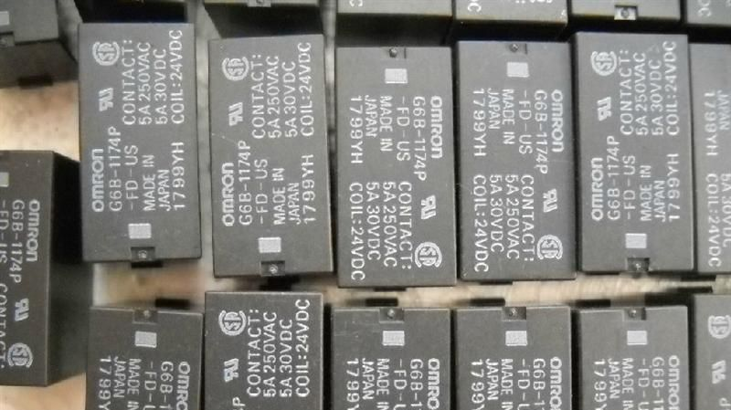 供应原装欧姆龙继电器 G6B-1174P-FD-US DC24V 假一赔十 现货1000只