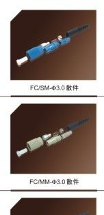 供应FC光纤活动连接器散件