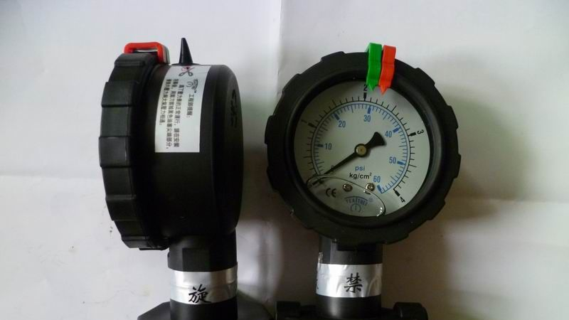 供应PP单面4KG隔膜压力表