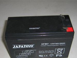 供应广东东洋蓄电池6V4AH