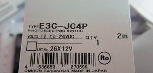 供应欧姆龙 光纤放大器 E3C-JC4P 原装