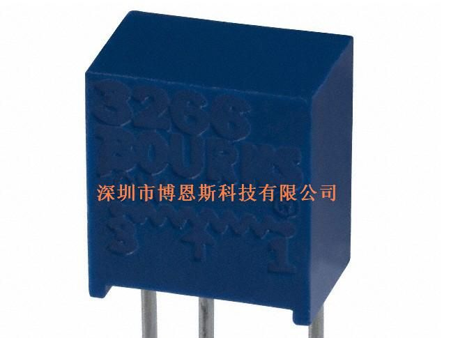 供应 美国BOURNS电位器  3266X-1-103LF 3266X-103LF 阻值10K欧 微调玻璃釉电位器