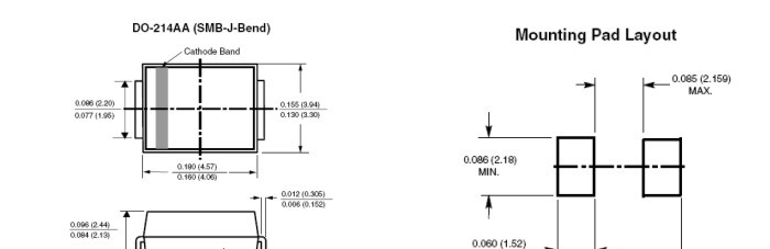 P6SMB39A-P6SMB39CA-TVS二极管-TVS瞬变二极管-GPP芯片TVS