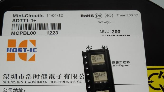 供应射频变压器 ADTT1-1+