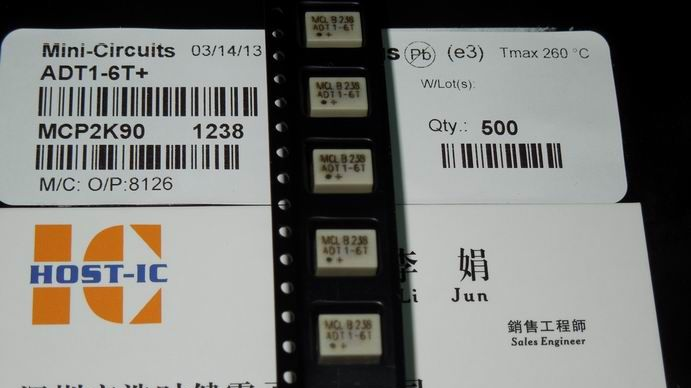 供应射频变压器 ADT4-6WT+