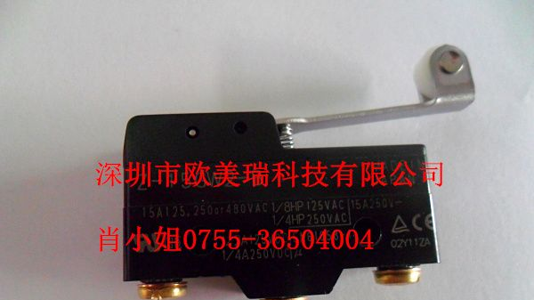 欧姆龙微动开关Z-15GS-B Z-15GW Z-15GW22-B  原装现货