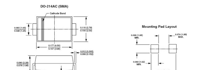 P4SMA160A-P4SMA160CA-TVS二极管-TVS瞬变二极管-GPP芯片TVS