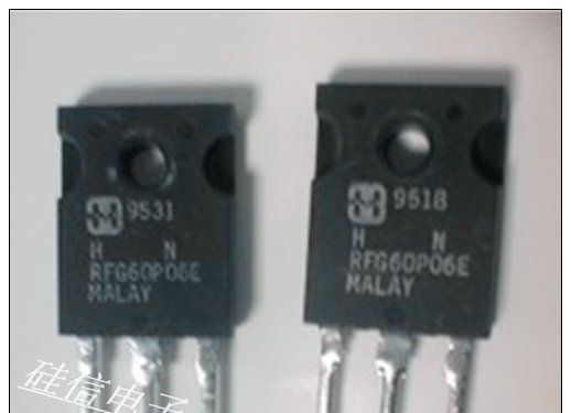 供应原装进口三极管RFG60P06E 诚信经营