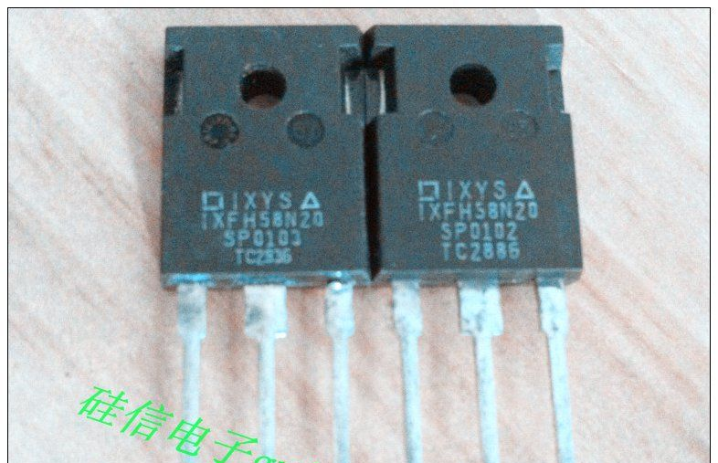 供应原装进口三极管IXFH58N20 测试好 质量保证