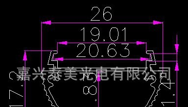 供应LEDT8日光灯外壳配件/城市LED景观照明优点