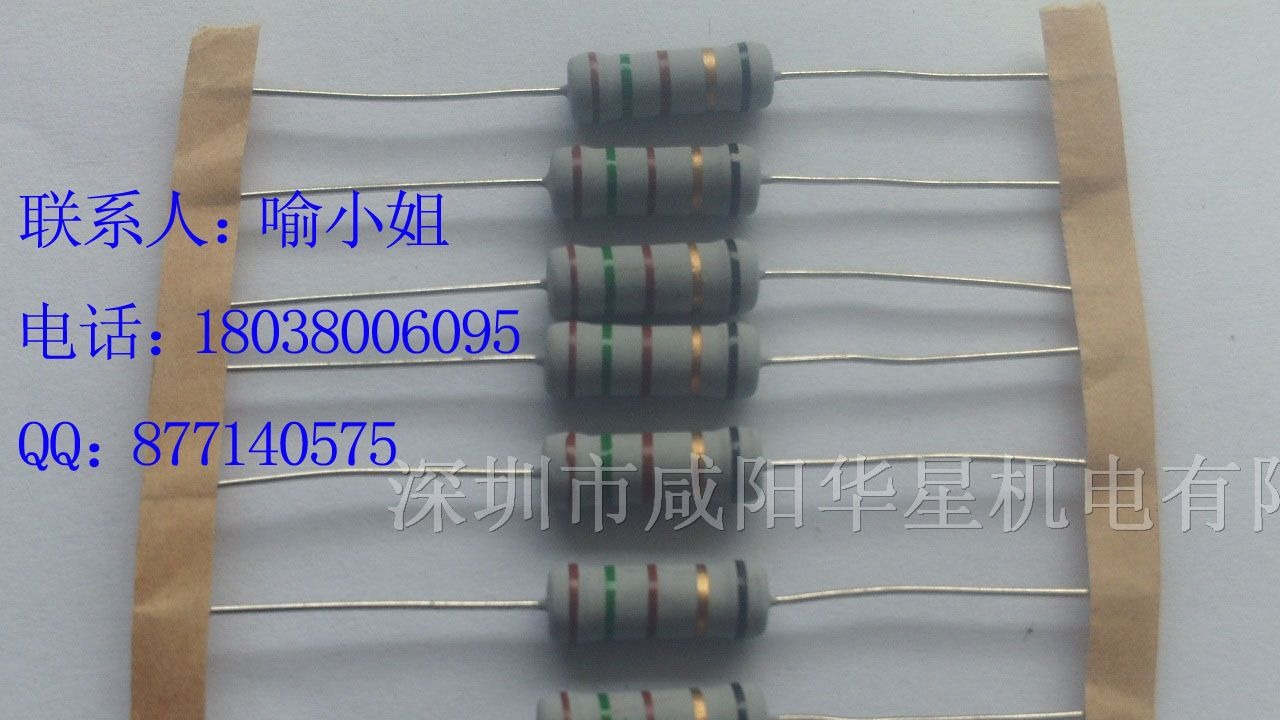 优质厂家生产线绕电阻KNP3W电阻，绕线电阻RX21-3W
