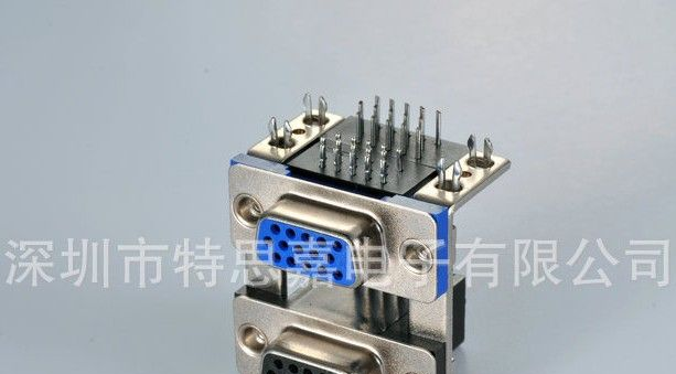 d-sub连接器，厂家直销FDB3003-FF|双层插头/插座