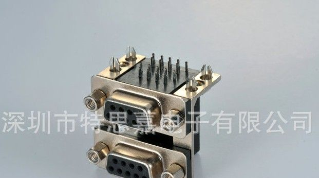 d-sub连接器，长期批发FDB1803-FF双层可定制