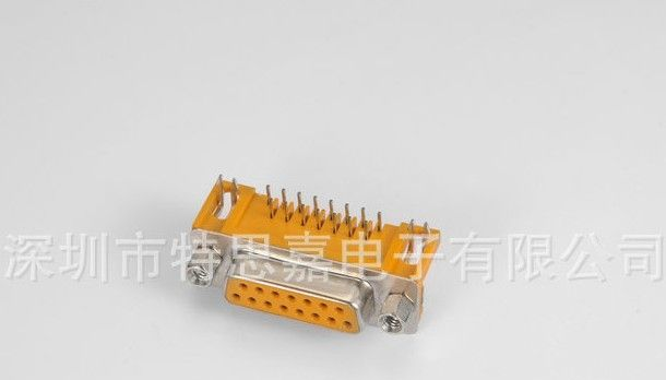 d-sub连接器，批量生产FDB1502-F0|单卡条形