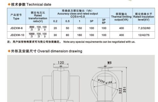 厂家推荐【JDZXW-6电压互感器】质优价廉