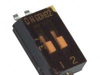 供应TE(美国泰科）  DIP 开关/ SIP 开关 SPST SMT REC RCKR DIP SWITCH  GDH02S04
