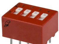 供应 Grayhill Inc DIP开关 SWITCH DIP RECESSED SEALED 4POS  78RB04ST