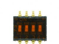 供应E-Switch DIP开关 SW DIP SPST HALF PITCH 4 POS   KAN1104RT