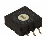 供应 OMRON/欧姆龙 DIP开关 SWITCH ROTARY DIP FLT 10POS BCD  A6RS-102RF-P
