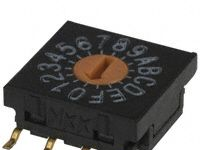 供应 NKK Switches DIP开关 SW ROTARY DIP HEX ORANGE SMD   FR02FR16P-R
