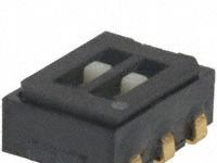 供应 Copal  DIP 开关 SLIDE SWITCH SPDT 2POS J HOOK CAS-D20TA