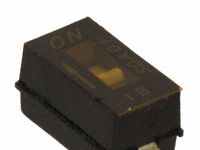 供应C&K DIP 开关/ SIP 开关 SW DIP ON OFF SPST 1 FLSHSLIDE 0.1A 50VDC   SDA01H0SBR