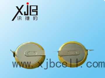 CR1220焊脚加工 ，CR1220带片电池