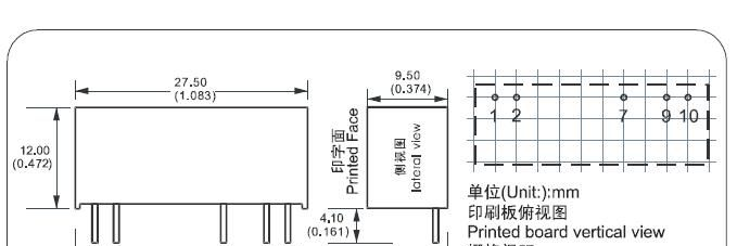 供应NW1-12D12D定电压输入，隔离稳压输出，1W功率 DC-DC模块电源