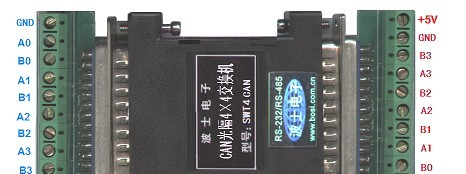 供应SWT4CAN   CAN高速光隔4×4口交换机