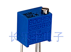 供应3266W BOURNS蓝色三脚精密多圈电位器